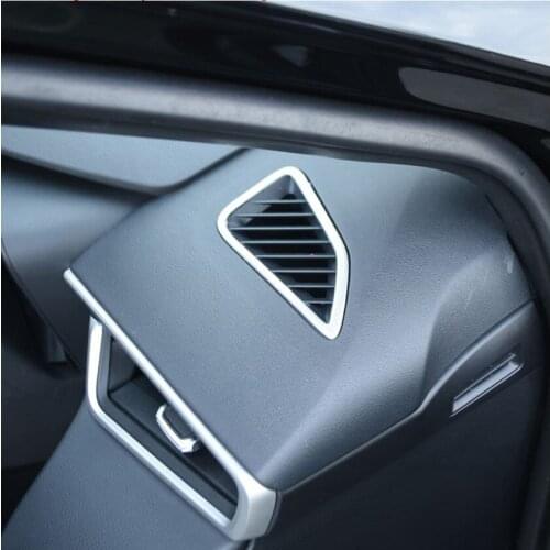 For Toyota Corolla 2019 2020 Hatchback Stainless Steel Interior Inner Air Condition Decoration Outlet Cover Trim Accessories