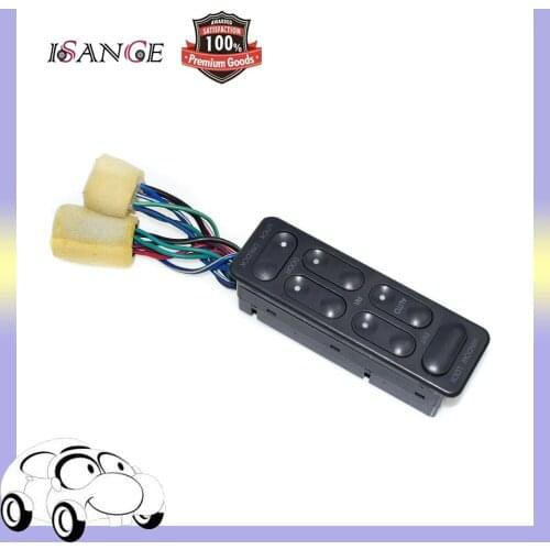 ISANCE Power Master Electric Control Window Switch For Daewoo Lanos prince Cielo Free Shipping
