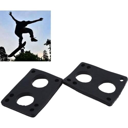 1 Pair Skateboard Riser Pads Longboard Highten Pads For Skate Board Shock Pads Cushion Scooter Shock Proof Truck Gaskets