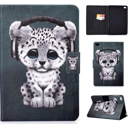 Fashion Animal Pattern Stand Case for Apple IPad Mini 1/2/3/4 IPad Mini4 Mini3 Cover Cat Dog Rabbit Elephant Funda Card Slot