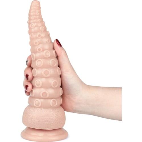 New Animal Tentacle Dildo Anal Toys Strap On Lesbian Butt Plug Sex Toys Suction Cup Penis G-Spot Stimuate Adult Sex Products