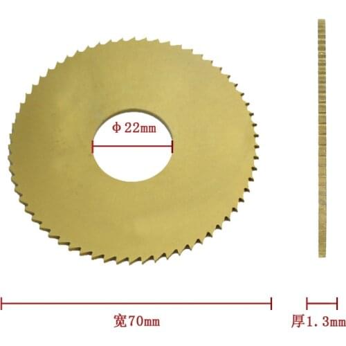 P272 Wenxing Original 70mm 22mm 1.3mm Key Cutters Blade Cutting Machine Tool Parts