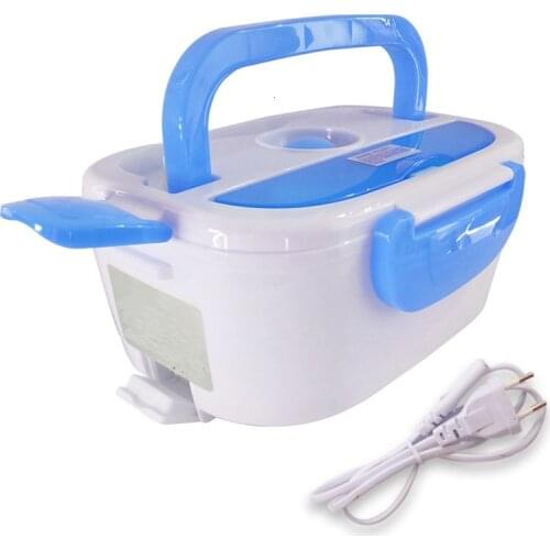 Heating Food Warmer Heater Lunch Box Food Container Portable Electric Rice Container Dinnerware Sets Home Tableware