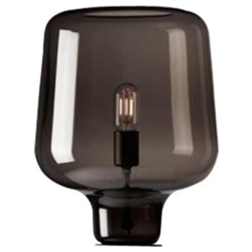 Nordic Bedroom Bedside Model Room Decoration Study Dressing Table Art Exhibition Hall Glass Personality Small Table Light