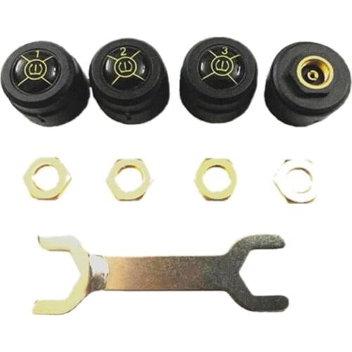 Tire Pressure Monitoring System Alarm External Sensors TPMS Real-time Display Pressure Temperature Bluetooth-compatible