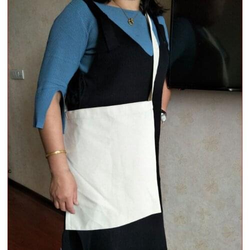 1000pcs/lot) customized cotton sling bag