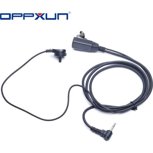 2021 Hot 2.5mm FBI Air Tube Earpiece Headset PTT Mic for Motorola Walkie Talkie Talkabout Radio TLKR T60 T80 T3 T5 T7