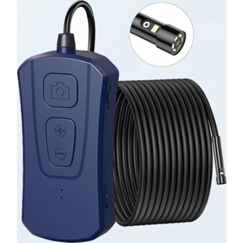 5MP 1080p 140 Degree Wide Angle Wireless WIFI Endoscope Camera CMOS Borescope Dual Lens Double Camera Otoscope Microscope