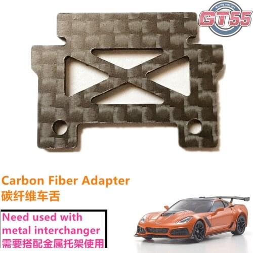 1/28 Kyosho Miniz Corvette ZR1 C5R Carbon Fiber Body Clip Adapter for MINI-Z MR03 AWD Atomic GL