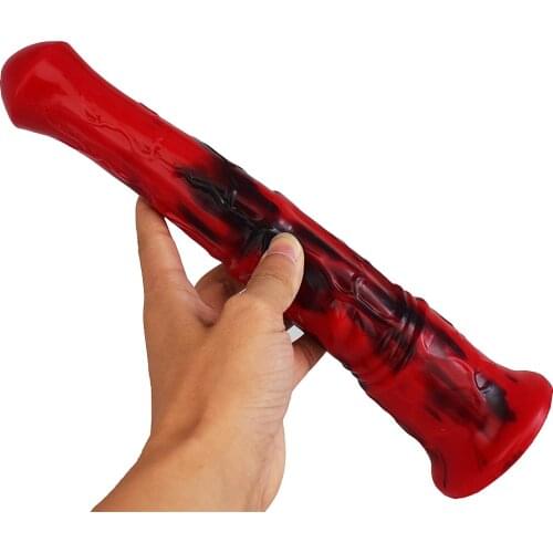 Bestco 295MM Anal Plug Huge Realistic Animal Dildo For Women Massage Butt Stimulate Erotic Anus Stimulator Men Prostate Sex Toys