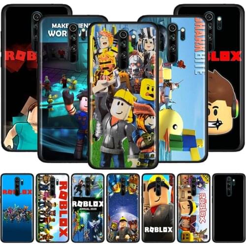 Case For Xiaomi Redmi Note 9 9S 8 8T 7 Pro 7A 8A 9A 9C Black Soft Phone Back Shell K20 K30 Capa Cover Robloxes Game