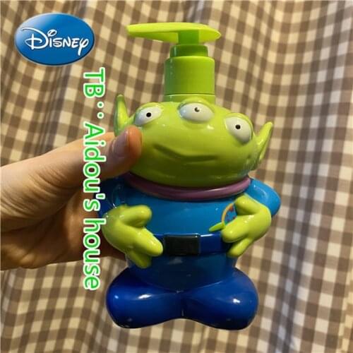 Disney Cartoon Alien Shampoo Shower Gel Hand Soap Empty Bottle Press Bottle