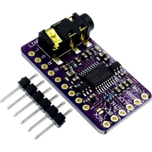 Interface I2S PCM5102 DAC Decoder GY-PCM5102 I2S Player Module For Raspberry Pi pHAT Format Board Digital Audio Board