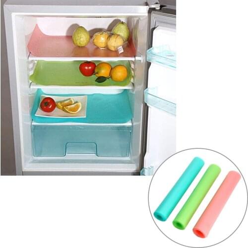 4 piece/set Waterproof Fridge Anti-fouling Tailorable Pad Multifunction Antibacterial Mildew Moisture Mat Refrigerator Pad