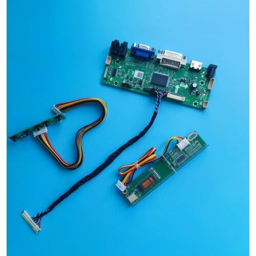 M.NT68676 HDMI DVI VGA LCD DIY Controller board Kit for LP171WP4(TL)(P1)/(TL)(P2) 1440X900 panel display Screen