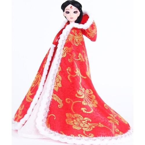New 30cm Doll Cloak Overcoat Clothes for Dolls Accessories Coat Manteau Suit Accessories for Dolls Toys for Girls Gift