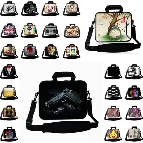Capa Para Messenger Briefcase 10 12 13 14 15 17 15.6 13.3 11.6 10.1 Notebook Laptop Shoulder Strap Carry Bag Case For Macbook HP