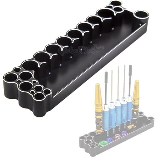 Professional RC Tool Multifunction Tool socket bracket Screwdriver holder Storage tray 6061 CNC Display stand