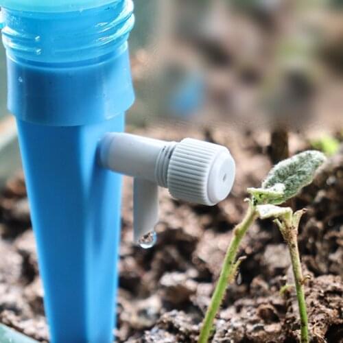 6 Pcs/Set Automatic Watering Adjustable Vacation Plant Irrigation Stakes Watering Can Gardening Tools And Equipment Jardinagem