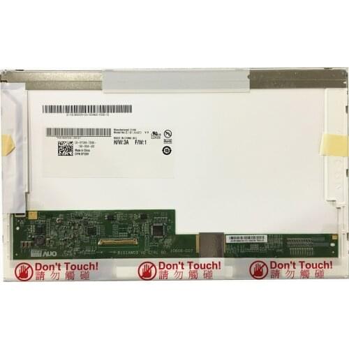 Free shipping B101AW03 V.0 V0 N101LGE-L21 N101L6-L0B LP101WSA-TLA1 TLN1 CLAA101NB01A Laptop LCD Screen 1024*600 LVDS 40pins