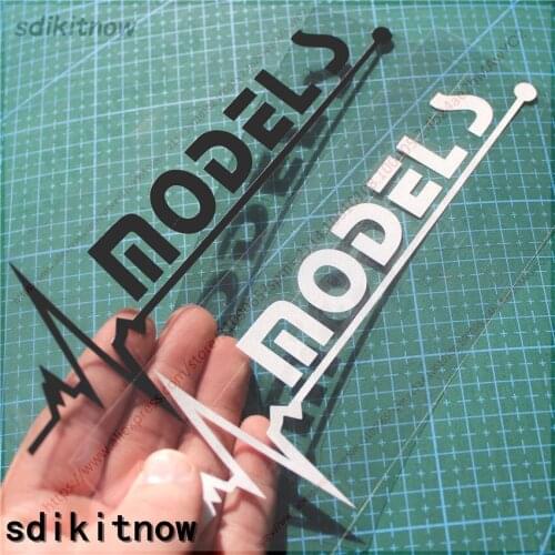 1pc New Heart Car Decal Sticker Styling Windows Door Decoration For tesla models model 3 accessories