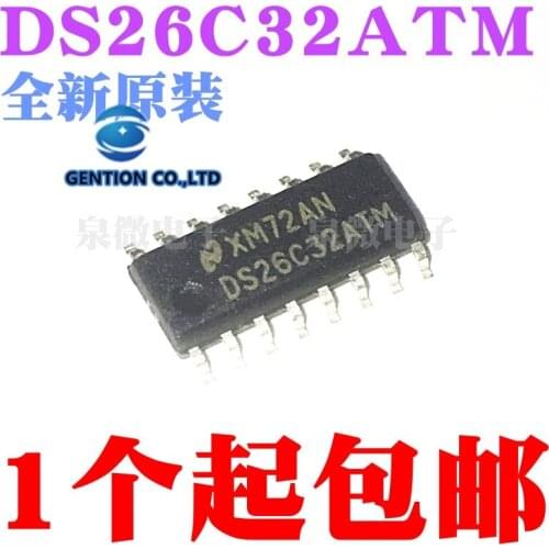10PCS DS26C32ATM DS26C32 SOP16 in stock 100% new and original