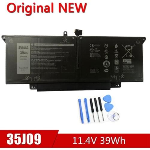 35J09 NEW Original Laptop Battery For DELL Latitude 7310 7410 Series 11.4V 39Wh