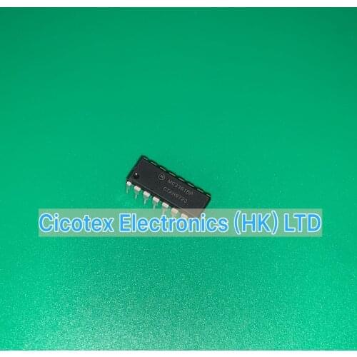 5pcs/lot MC3361BP DIP16 MC 3361 BP Low Power Narrowband FM IF MC3361P MC3361B-P