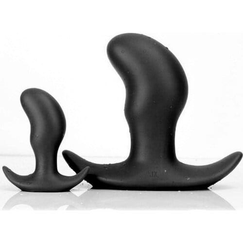 Liquid Silicone Gold Anal Plug Anal Sex Toys for Women Men Soft Butt Plug Anal Beads Prostate Massage Adult Erotic Toys Analplug