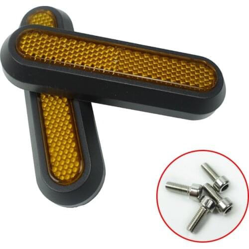 For XiaoMi MIJIA M365/1s/pro/pro 2 Scooter Side Cover Reflective Warning Cover With Screws Electric Scooter Accessories