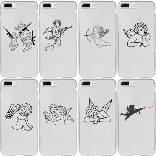 Angel Baby Arrow Heart Cover Case for Xiaomi Note 10 9 8 SE 9T Pro Lite Explorer