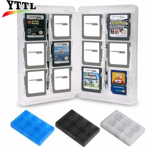 28 Slots Memory Card Holder Game Card Case Box Cartridge Anti Dust Anti Scratch Protect for 3DS LL XL DS Games Cards