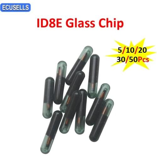 5/10/20/30/50Pcs/Lot Car Key Chips ID8E Glass Auto Transponder Chip TP32 8E Glass Chip Key Blank Fit For Honda for Audi