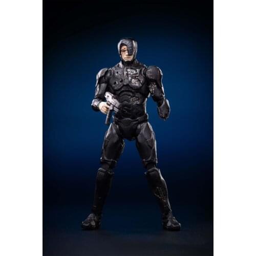 HIYAToys 1/18 Scale 10cm Robot Police Figure Model LR0083/4/5 Mini Soldier Action Figure Toys