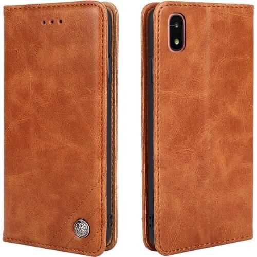 Wallet Leather Case For Samsung Galaxy A20 A21 Cover Card Slot Stand Phone Cases Wallet Phone Bag Coque A20 Japan Version