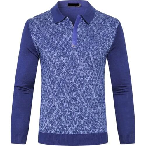 Billionaire Sweater wool Snakeskin mens launching fashion geometry pattern leather zipper collar gentleman free shipping