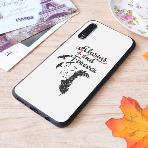 Klaus Always And Forever Print Soft Silicone Matt Case For Samsung Galaxy S Note and Galaxy A