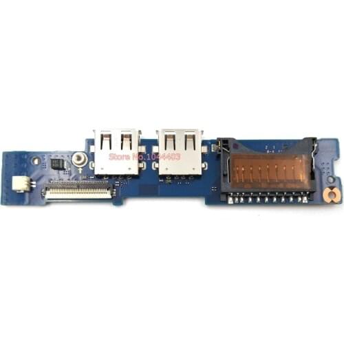 New for Samsung NP530U3B NP530U3C NP532U3C NP532U3X NP535U3C Series USB Power Button Board Card Reader BA92-09691A