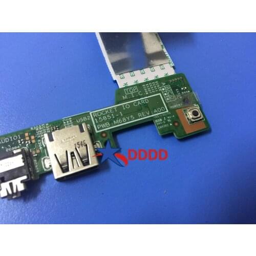 Original FOR Dell Inspiron 11 3162/3164 USB/Audio Port IO Circuit Board M68Y5 0M68Y5 fully tested