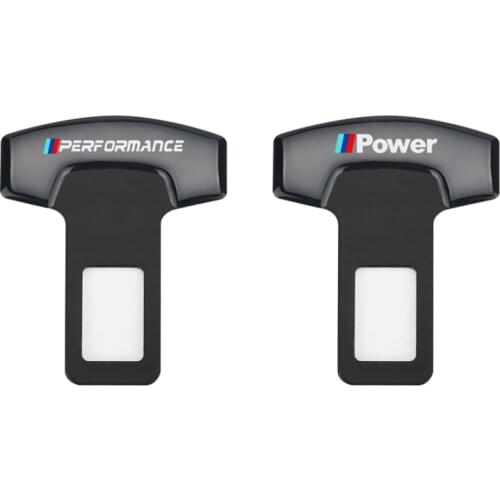 1PCS Safety Belt Buckles Real Trucks Car Safty Belt Alarm Canceler Stopper for BMW M POWER M3 M5 X1 X3 X5 X6 E46 E39 F10 F07 M5