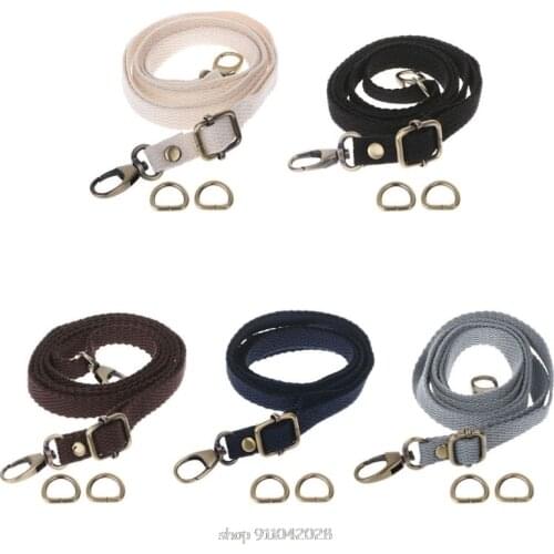 Adjustable Canvas Travel Shoulder Strap Bag Handle Crossbody Handbag Replacement D02 20 Dropship