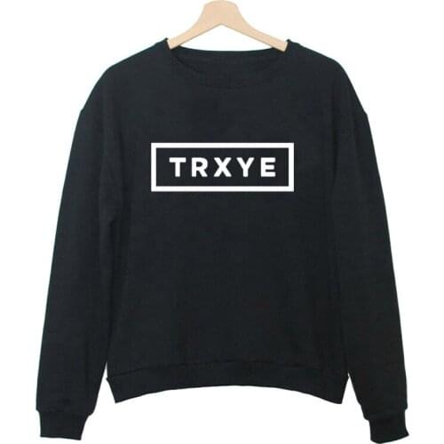 Long Sleeve Sweatshirt Women Casual Tracksuit O-neck Hoodies Polerones Mujer Autumn Winter Europe Fashion TRXYE