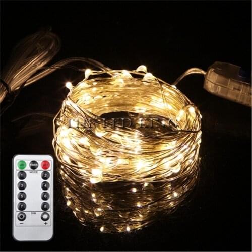 THEBSE LED String Lights With Transparent Wire