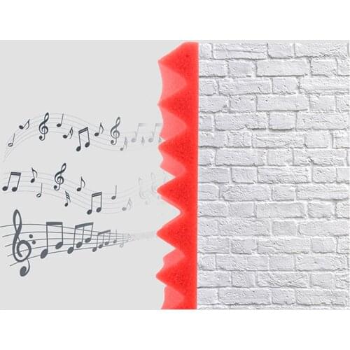 1PC Soundproofing Foam Fireproof Material Density Flame Retardant Sound Insulation Cotton Sound Absorbing Cotton