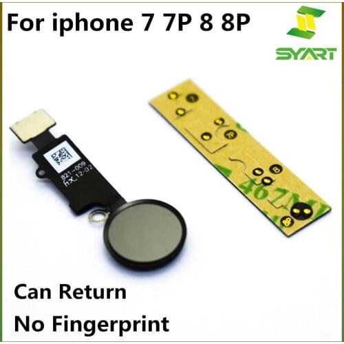 10pcs/lot Universal Home Button Return Back Button For iphone 7 7P 8 8P With Return back Function No Fingerprint No Touch ID