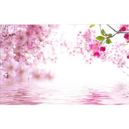 3d murals wallpaper Fashion simple pink flower 3d wallpaper flower papel parede mural wallpaper