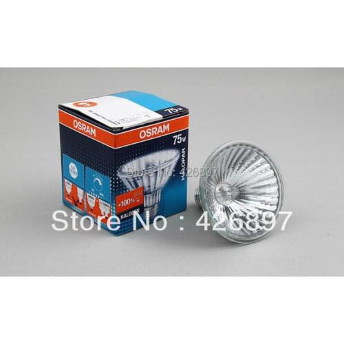 64841SP HALOPAR 30 ALU 64841 SP 75W halogen lamp 230V E27/ES Spot 10 degree PAR30 dimmable 220V-240V bulb