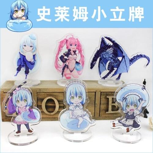 9.6CM Cartoon Demon Slayer: Kimetsu no Yaiba That Time I Got Reincarnated as a Slime Standing Plate Model