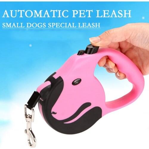Automatic Retractable Pet Leash Pet Tractor Small and Medium-sized Dog and Cat Traction Rope Plastic Dog Tracti Dog Leash Rope