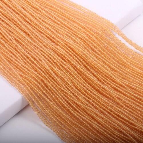 Natural Stone Beads Small section Bead Synthetic Pink Opal 2 3 mm Loose beads for Jewelry Making DIY Bracelet Necklace length